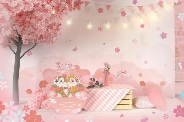 迪斯尼樱花季快闪店活动开播了：三大主题刷新樱花季，美呆了