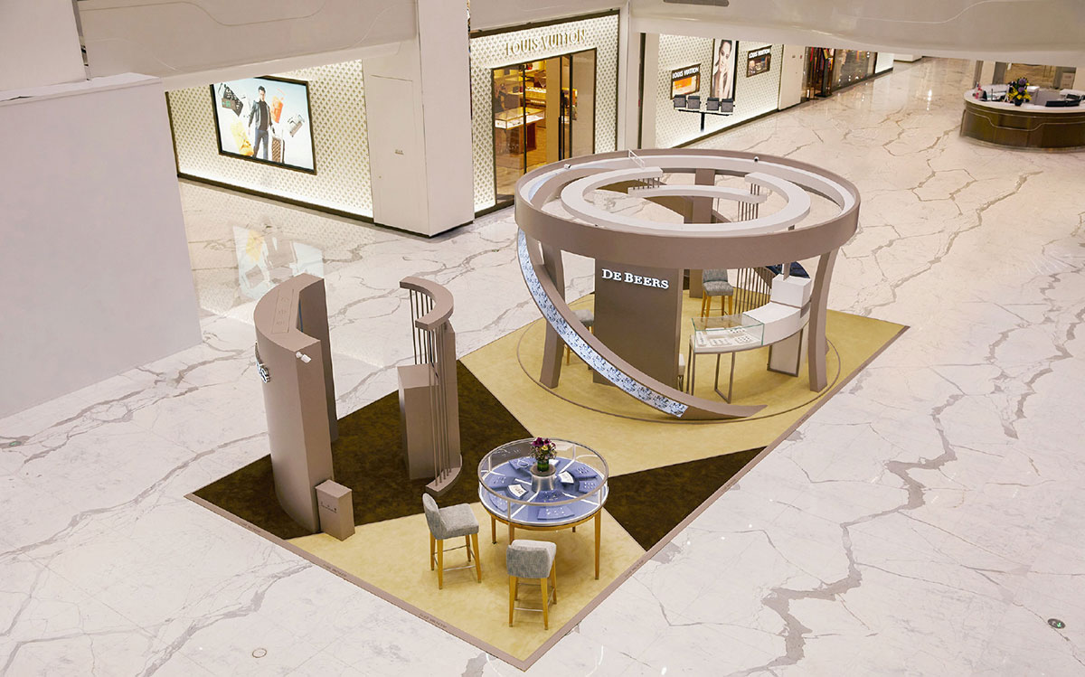 用一个密码解锁一场珠宝快闪店活动，简约纯粹的永恒之选