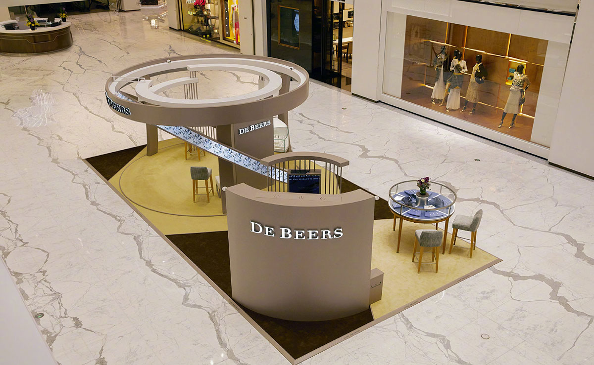 用一个密码解锁一场珠宝快闪店活动，简约纯粹的永恒之选