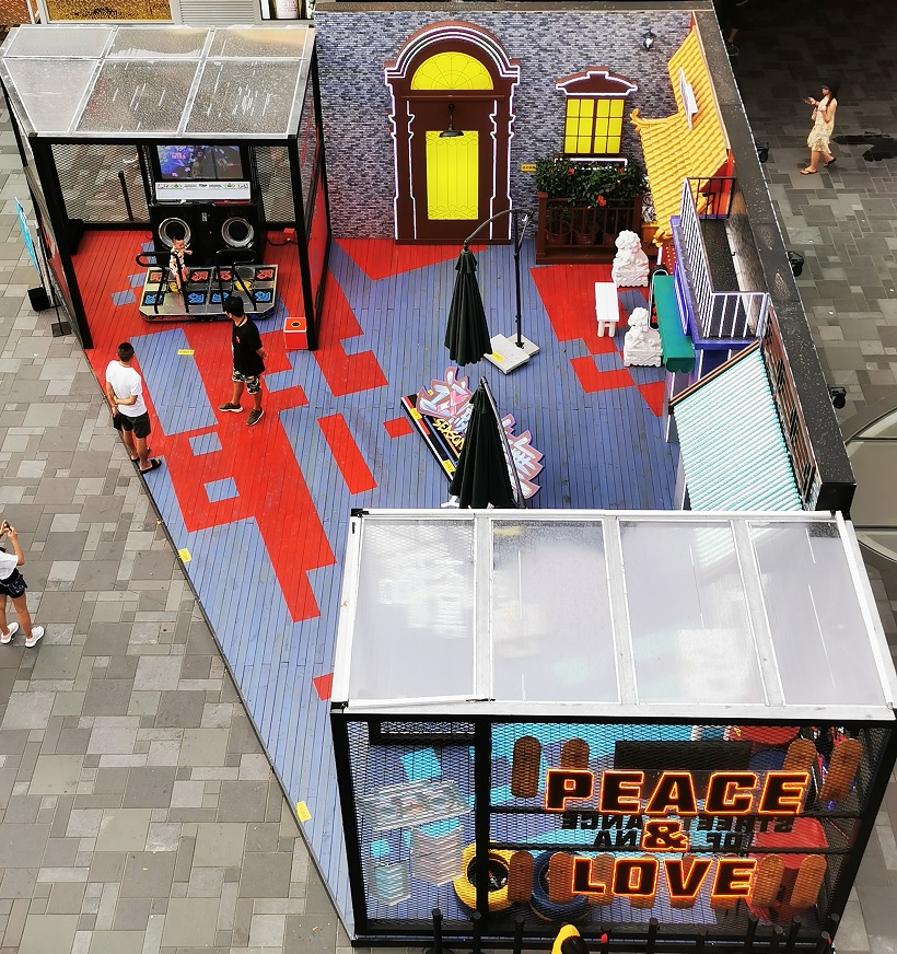 真人秀节目的快闪店活动燃爆了整个太古里，太酷炫了