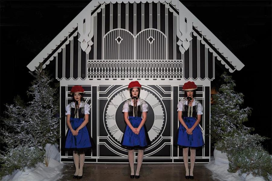 冬日森林仙境般的快闪店活动创造了独特的沉浸式用餐体验