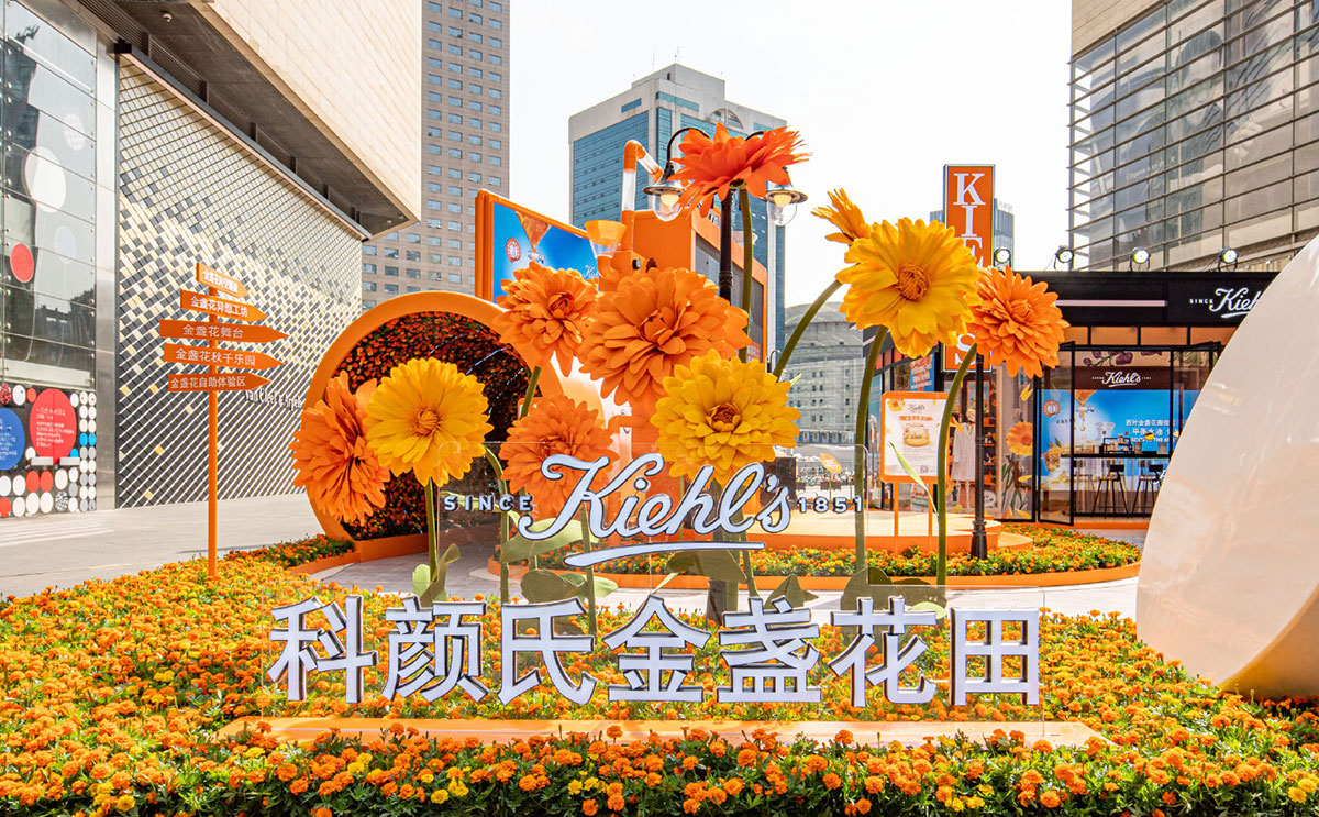 美爆了！清新烂漫的美妆快闪店展览活动进去一秒直接沦陷