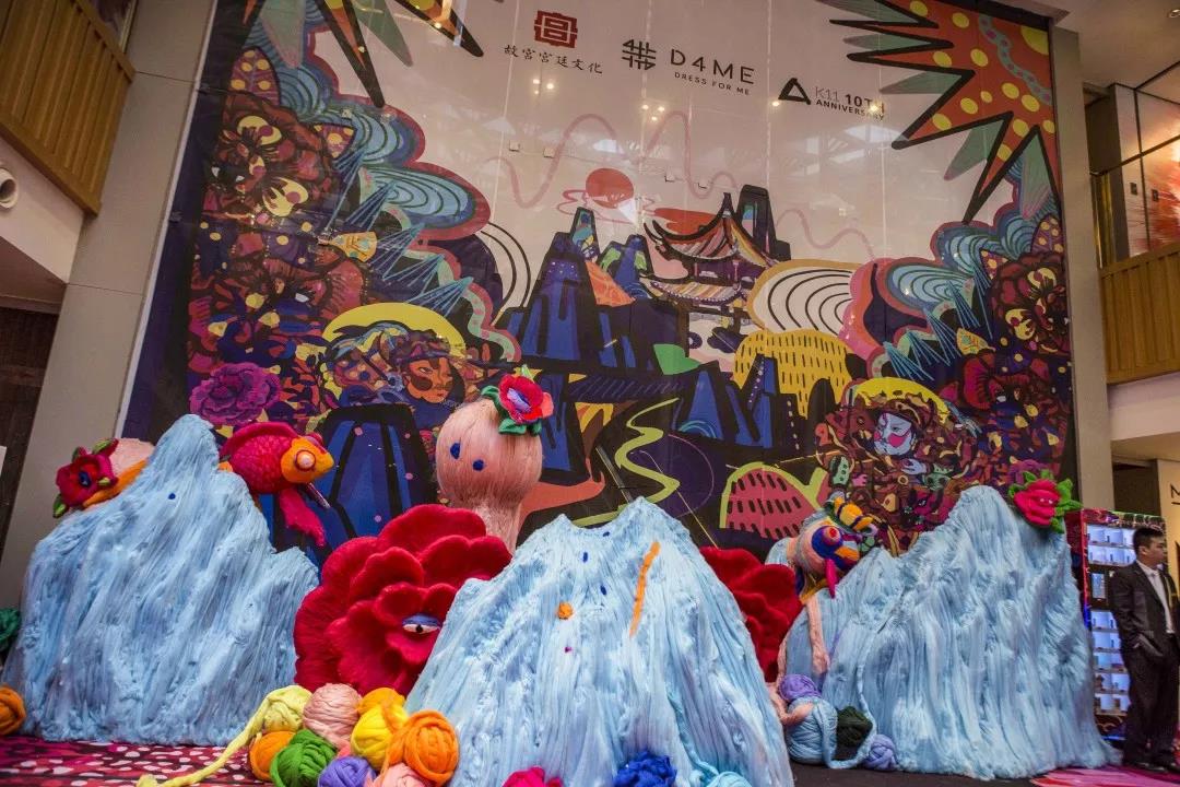 富有中国元素的潮流艺术快闪店活动也是实力圈粉|国潮范这么闪