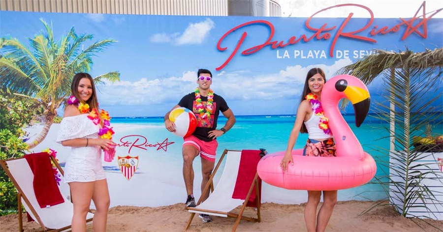 夏日快闪店营销活动海滩风很足,一起去沙滩上喝一杯吧