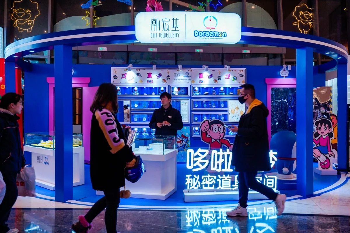 哆啦A梦沉浸式快闪店展览活动打破次元壁，唤起我们的童年回忆