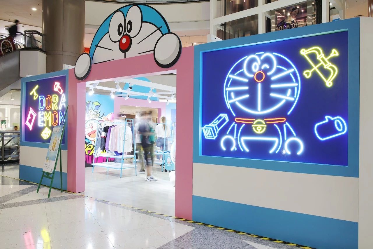 哆啦A梦沉浸式快闪店展览活动打破次元壁，唤起我们的童年回忆