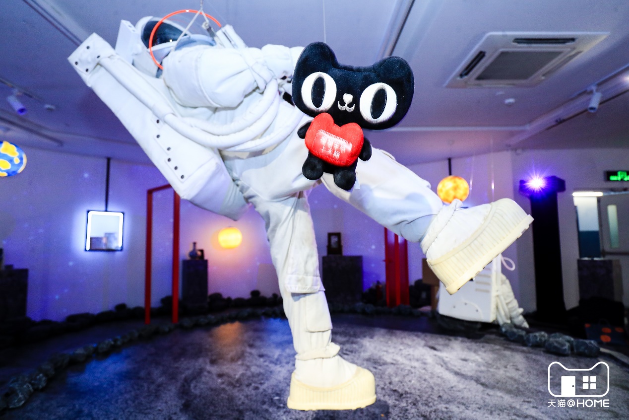 这场家居生活展览活动策划的主题打卡区满足不同家居空间想象