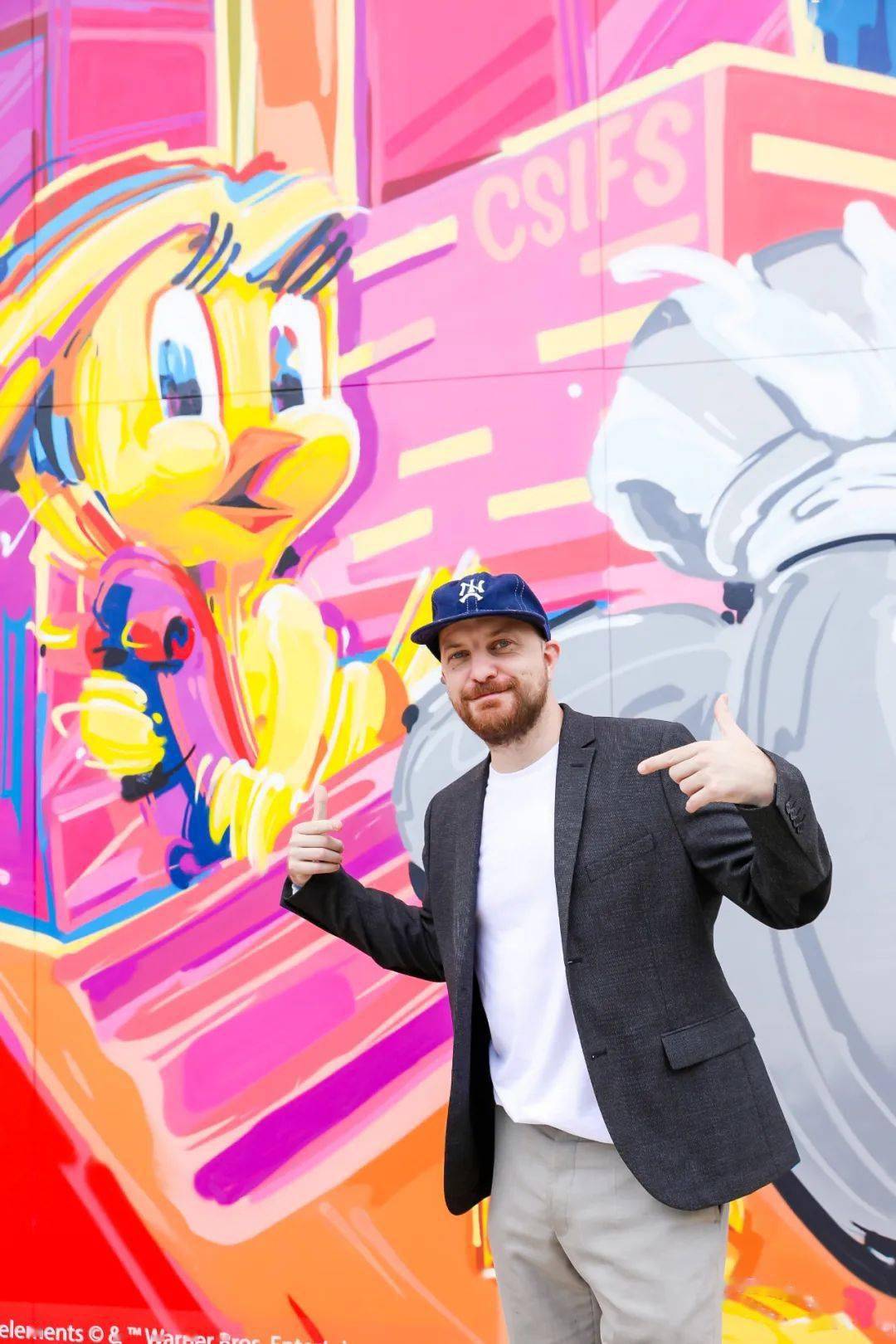 动画IP乐一通联手涂鸦艺术家，开启街头潮流快闪展览活动