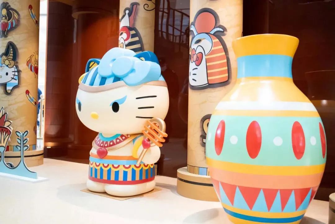 大英博物馆携手Hello Kitty打造萌趣快闪店活动，策划主题趣味十足