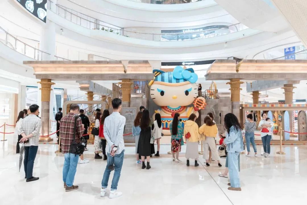 大英博物馆携手Hello Kitty打造萌趣快闪店活动，策划主题趣味十足