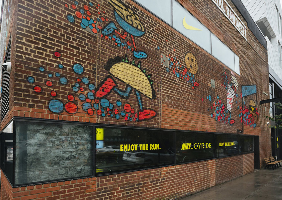 耐克xThe Infatuation策划的快闪活动沉浸式感很可以