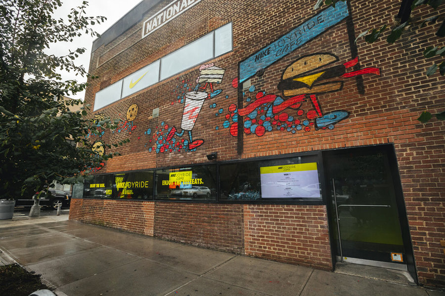 耐克xThe Infatuation策划的快闪活动沉浸式感很可以