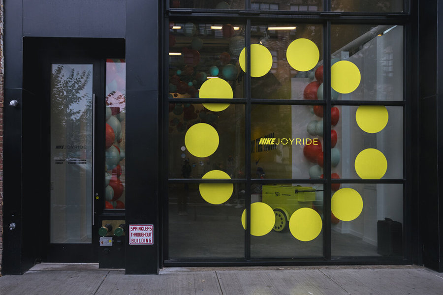 耐克xThe Infatuation策划的快闪活动沉浸式感很可以