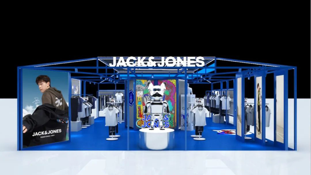 杰克琼斯巡回快闪店活动策划勾塑了玩味、街头、多元的潮流态度