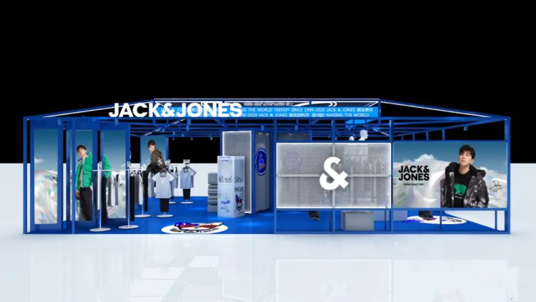 杰克琼斯巡回快闪店活动策划勾塑了玩味、街头、多元的潮流态度