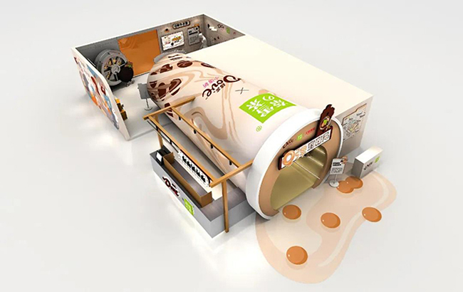 WOW！奈雪x德芙Q弹宝密局快闪活动策划让你一秒化身特工