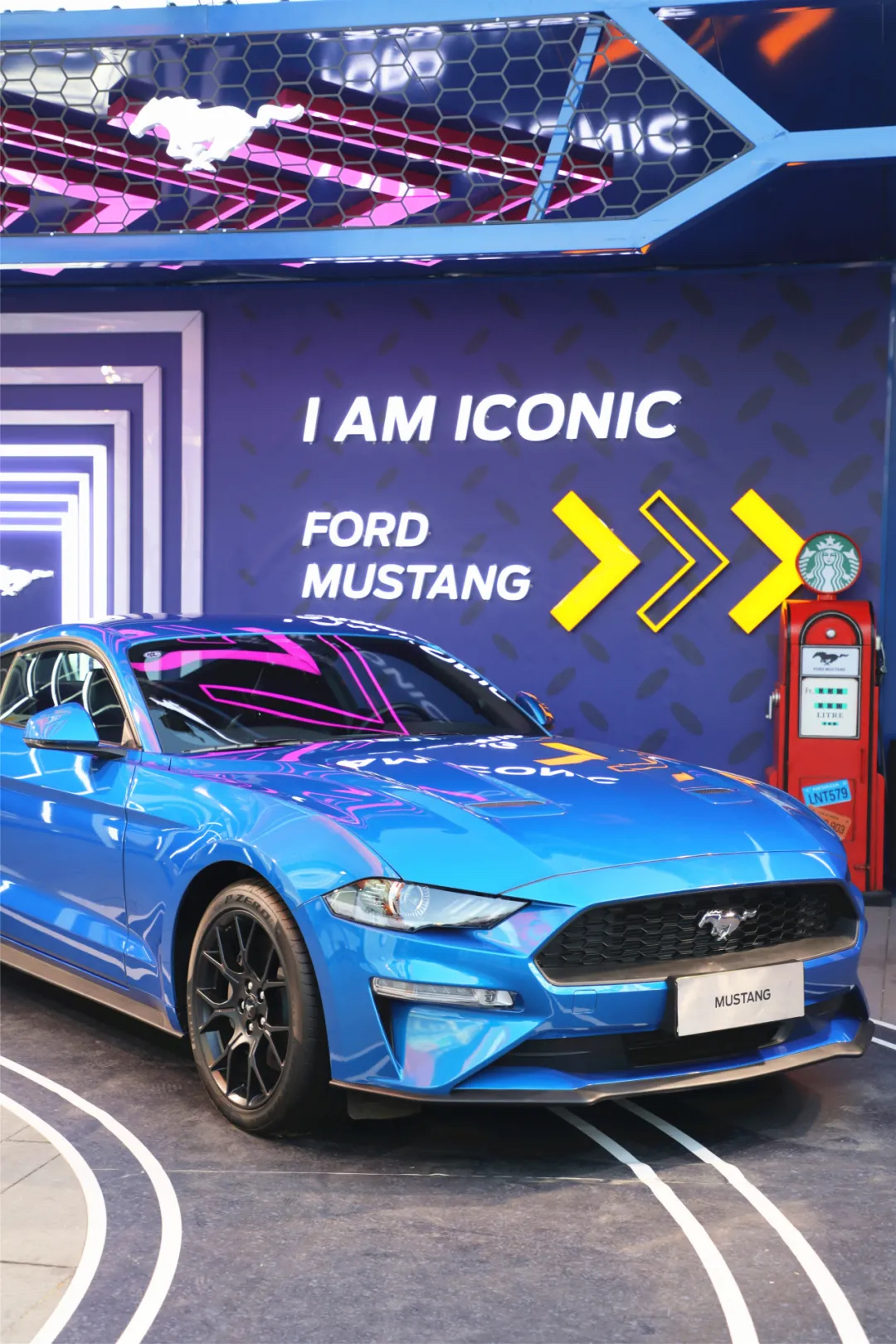 这个宝藏式的跨界快闪店活动策划满满的美式公路文化