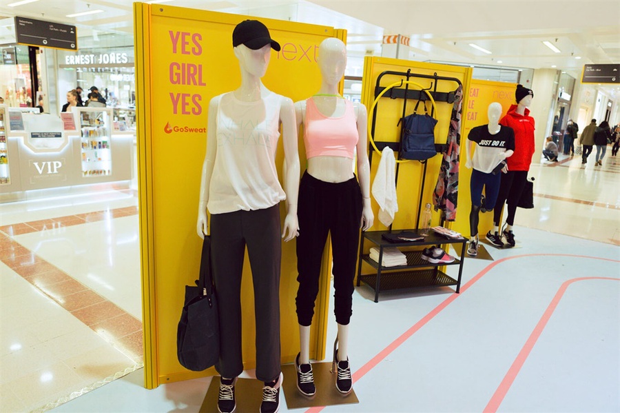Next新品快闪店活动策划竟设计成受欢迎的运动健身空间，好玩