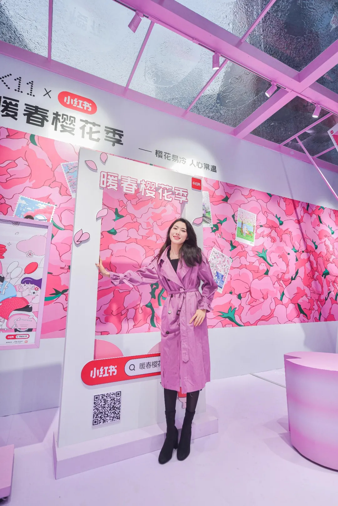 “Olala!Karnival!解放春天”市集活动策划绘成一张粉色地图，极美！