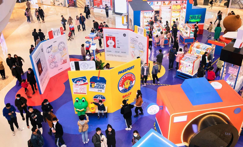 LINE FRIENDS快乐旅行快闪店活动策划精彩亮相，开启春日好时光
