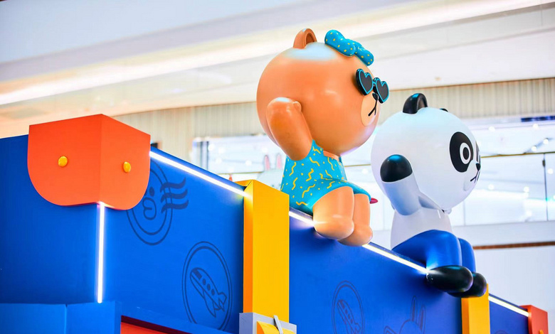 LINE FRIENDS快乐旅行快闪店活动策划精彩亮相,开启春日好时光