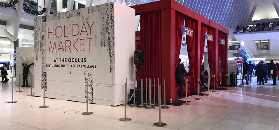 快闪式的“原子飞行剧院”体验活动策划燃爆了纽约肯尼迪国际机场