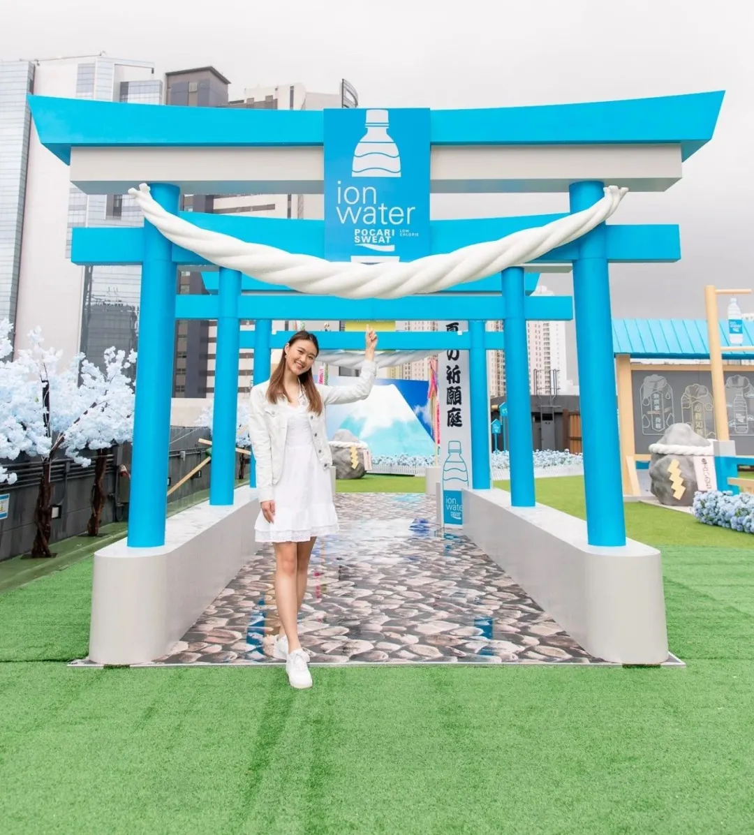 「初夏の祈愿庭」主题快闪店活动策划粉粉的,七大打卡位一日游日本