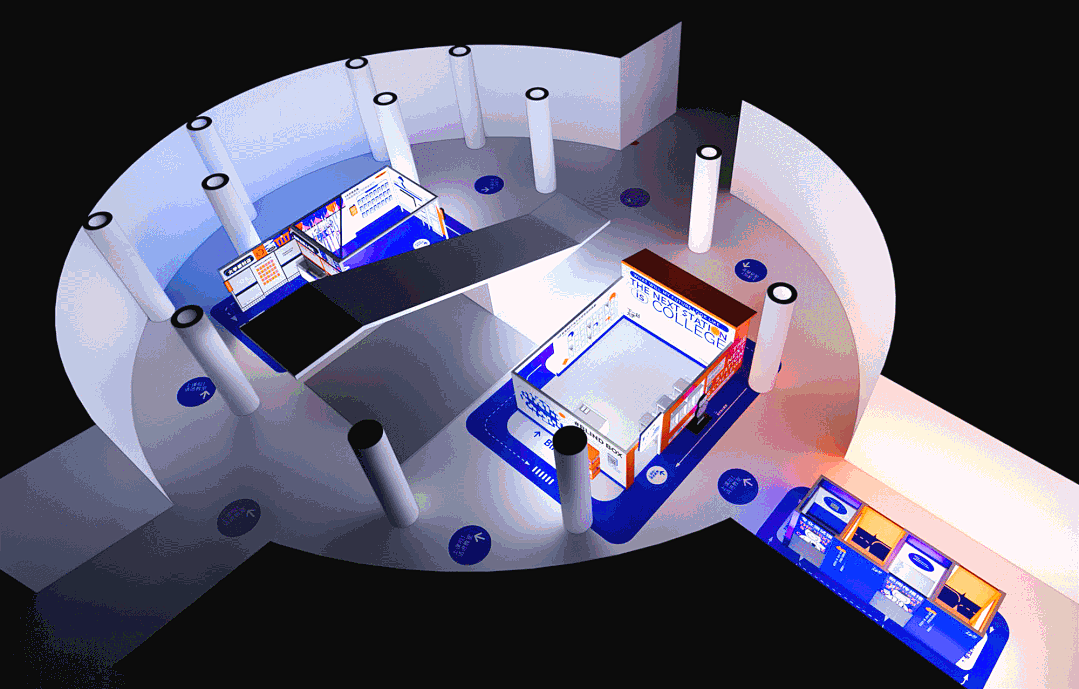 2021「下一站大学」高考公益快闪展览活动策划再次刷爆朋友圈