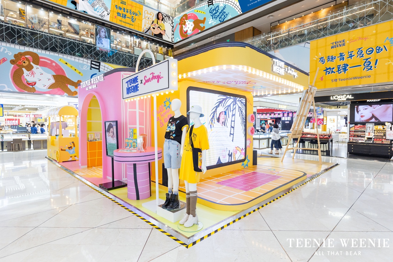 TEENIE WEENIEx插画家联名快闪店活动策划太青年夏日计划了