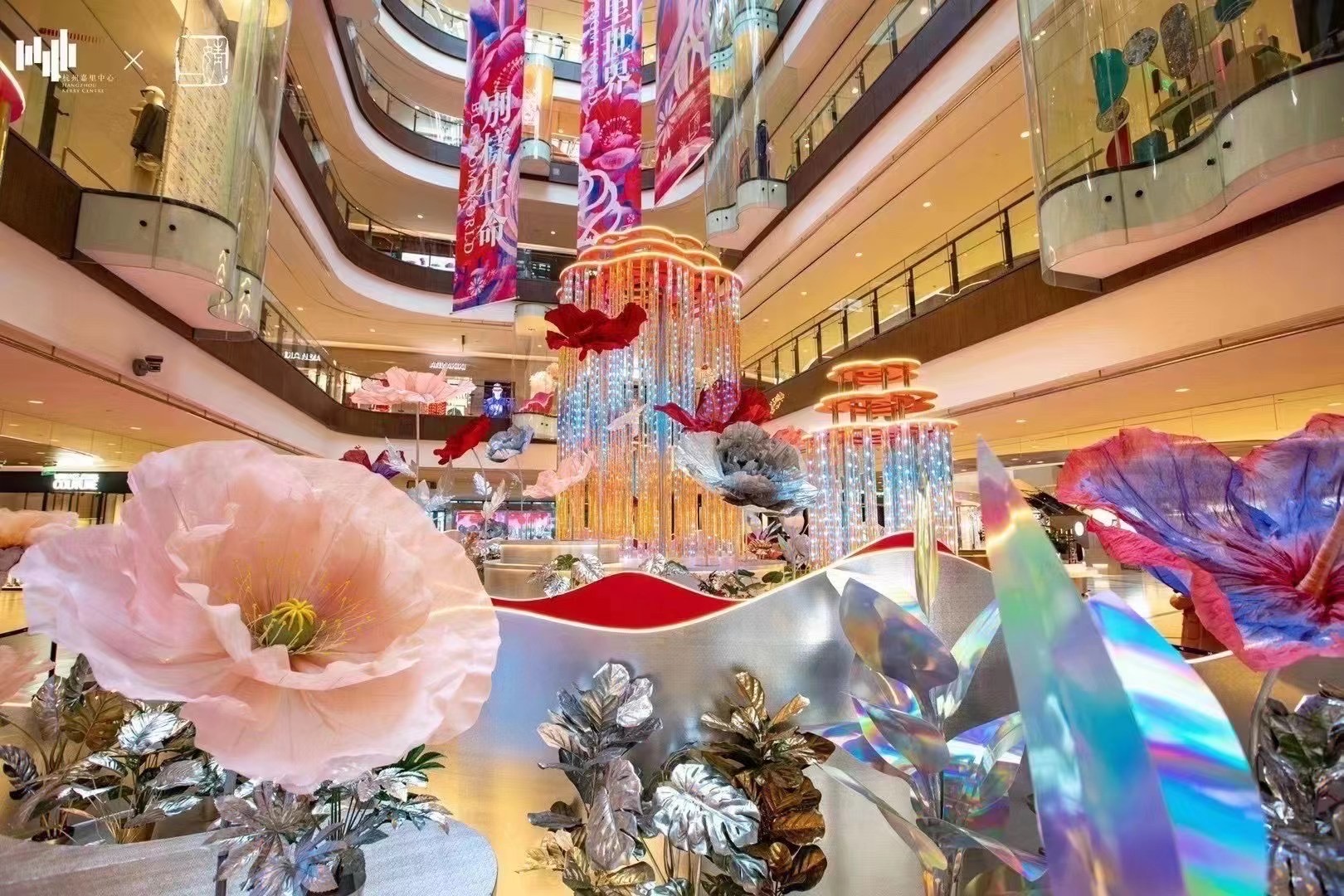 杭州嘉里中心2021《花里世界 别样生命》艺术主题展|空间|展陈设计|辉联文化 - 原创作品 