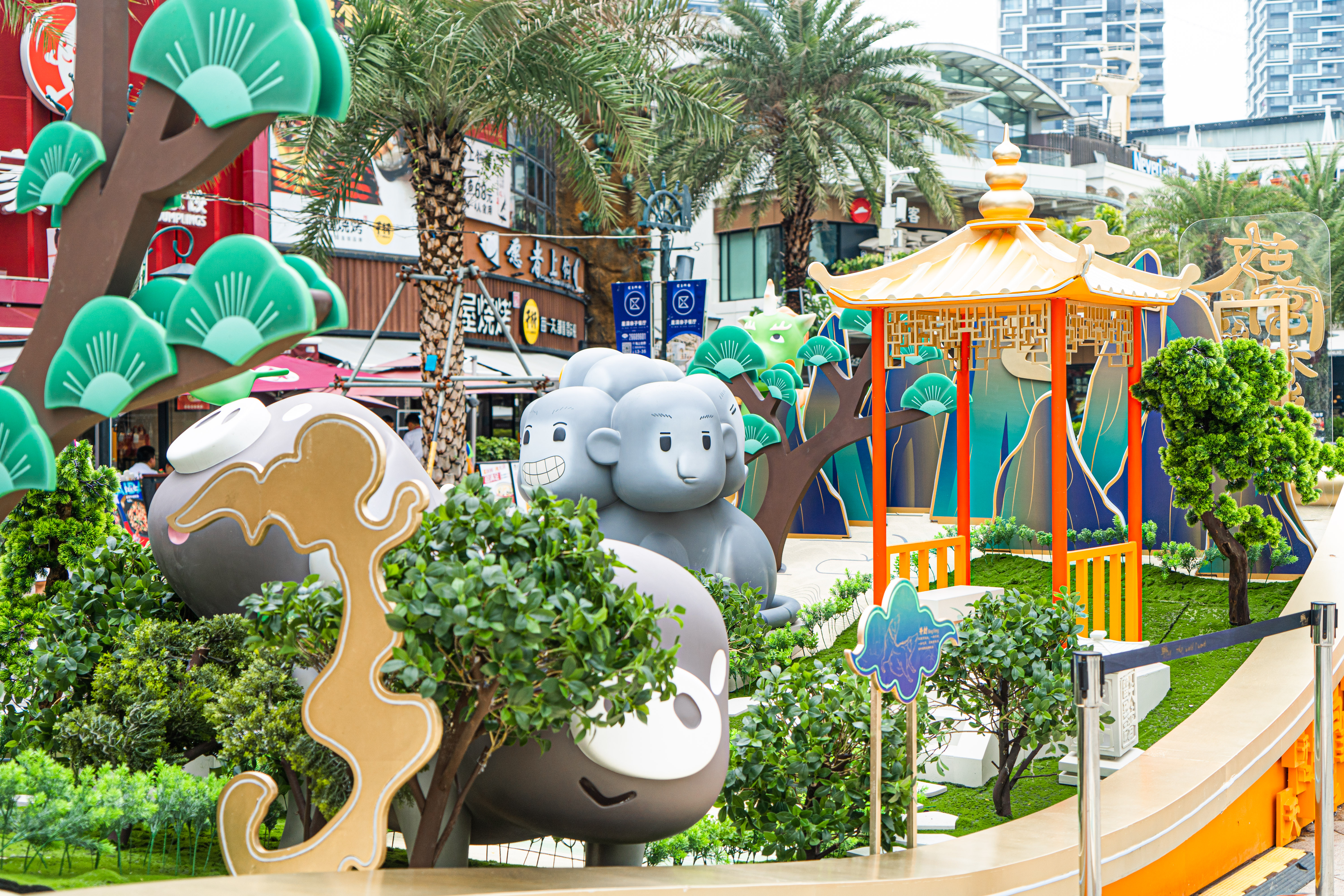 深圳海上世界《故宫里的神兽世界》主题场景全国首站|空间|展陈设计|辉联文化 - 原创作品 