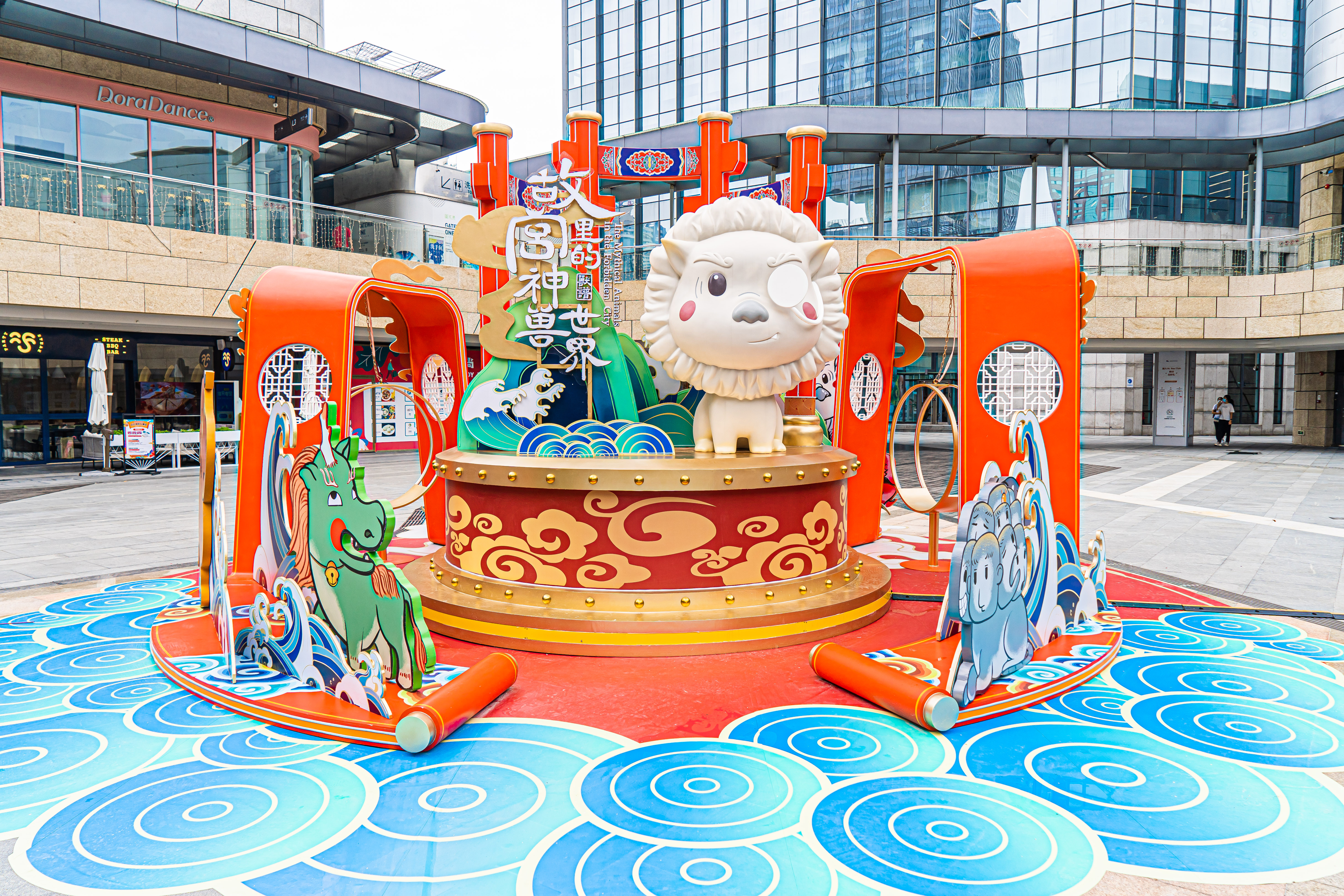 深圳海上世界《故宫里的神兽世界》主题场景全国首站|空间|展陈设计|辉联文化 - 原创作品 