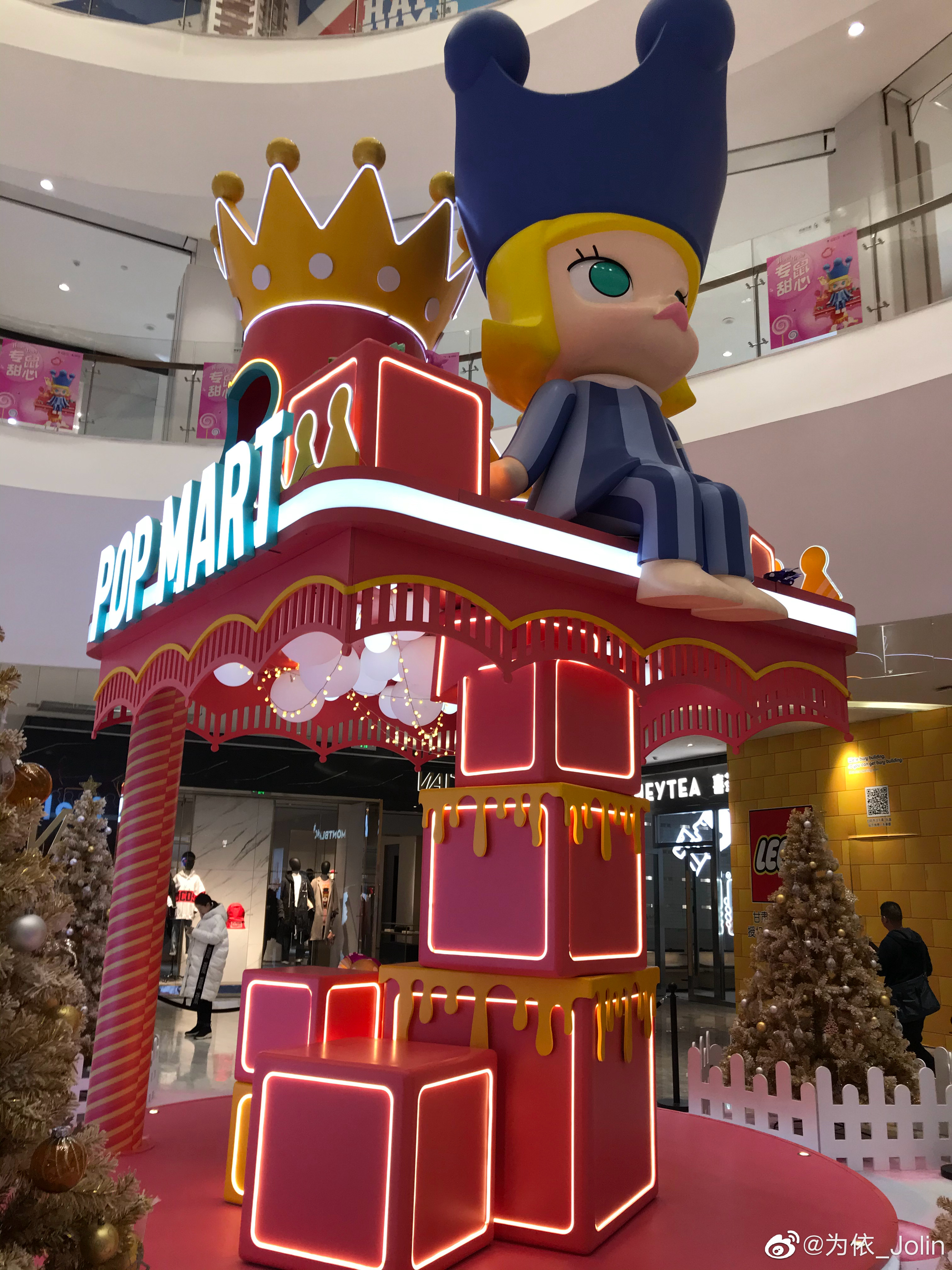 兰州中心圣诞MOLLY|空间|展陈设计|辉联文化 - 原创作品 