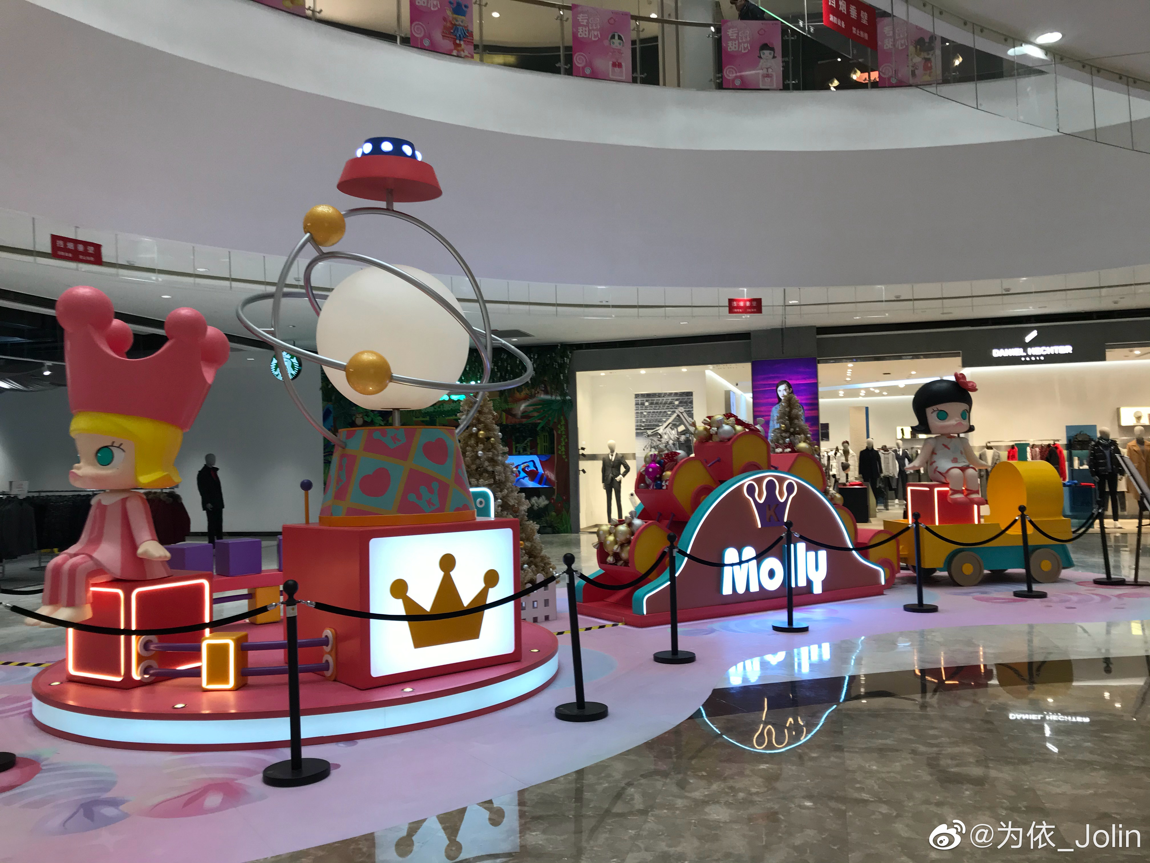 兰州中心圣诞MOLLY|空间|展陈设计|辉联文化 - 原创作品 