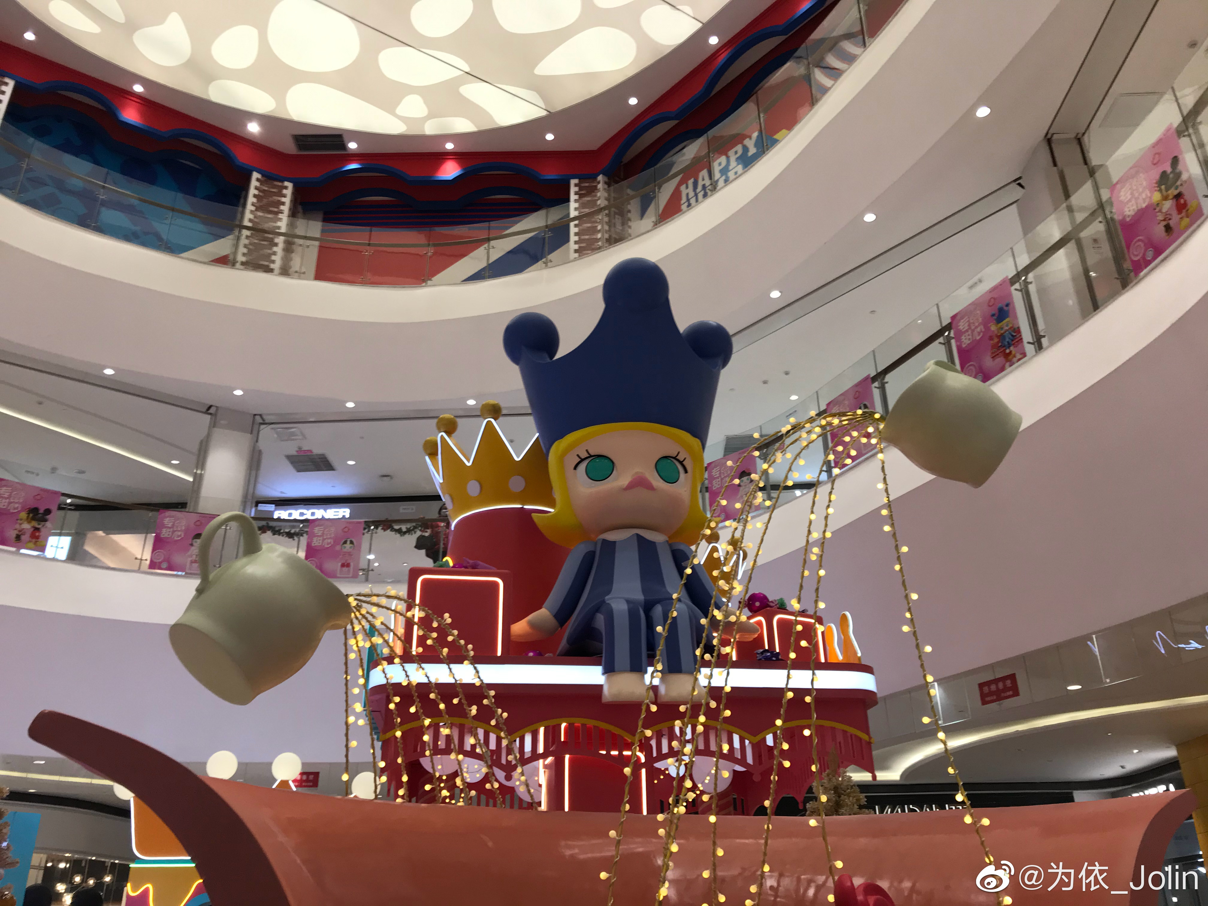 兰州中心圣诞MOLLY|空间|展陈设计|辉联文化 - 原创作品 