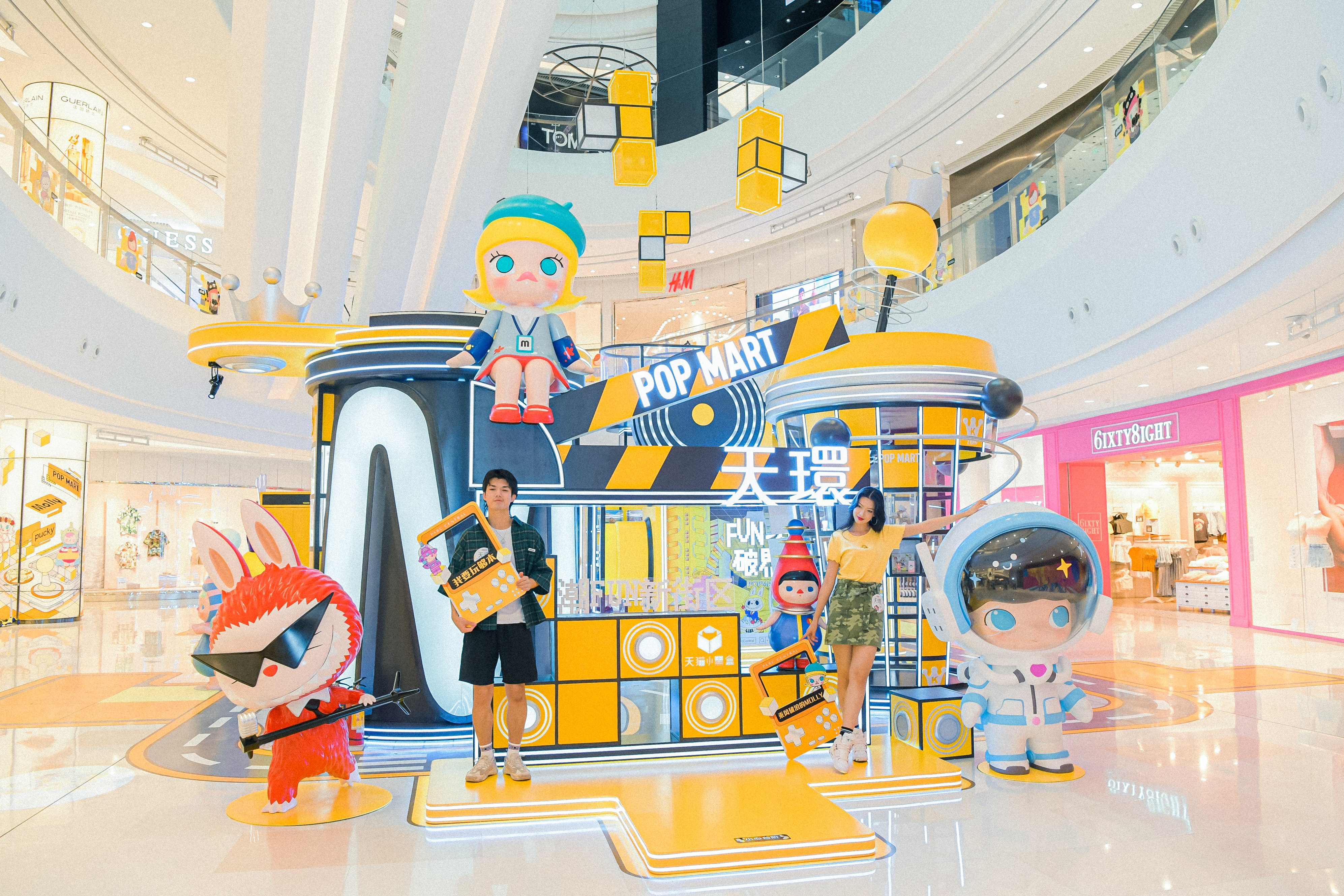 广州天环 POP MART暑期档主题展|三维|其他三维|辉联文化 - 原创作品 