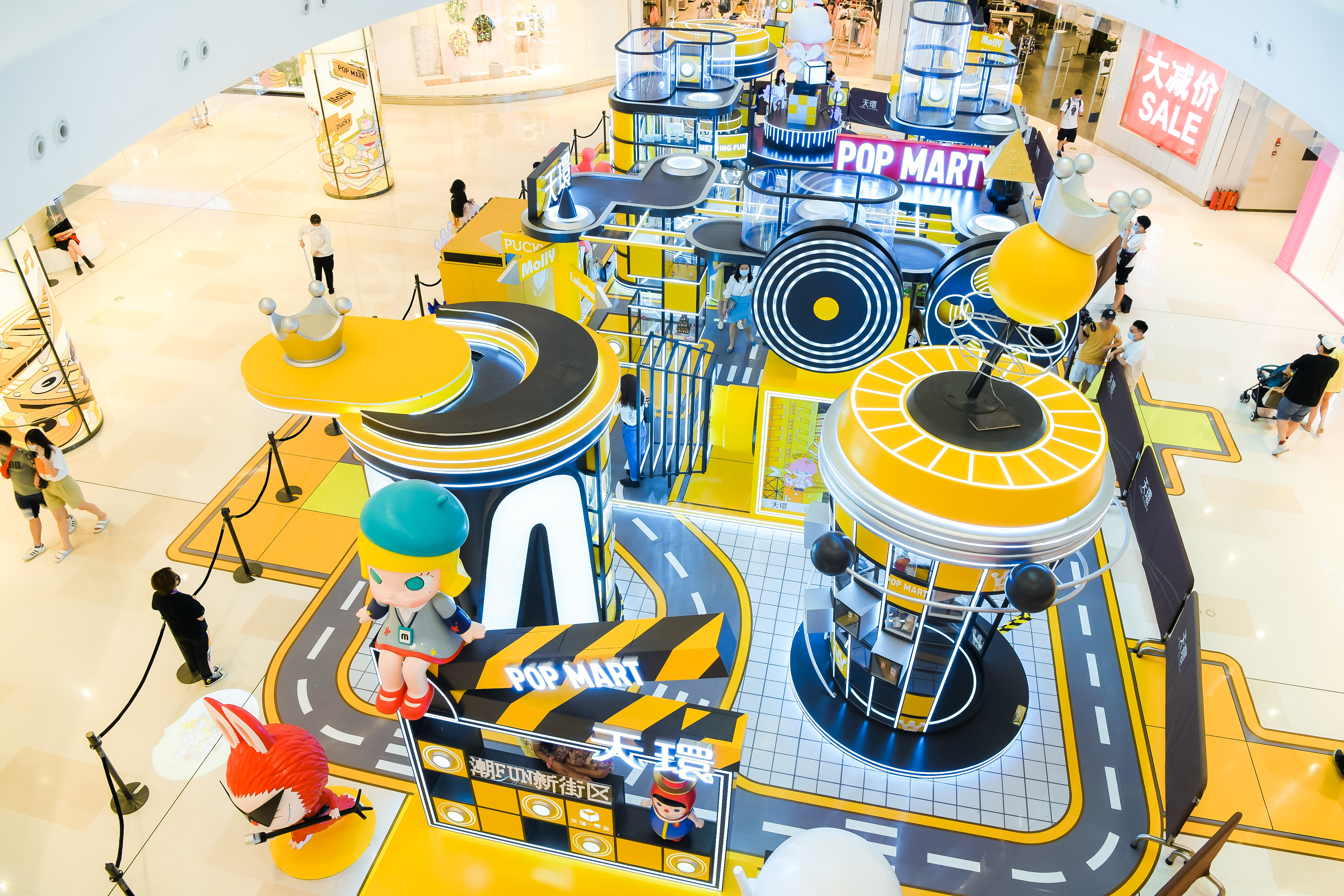广州天环 POP MART暑期档主题展|三维|其他三维|辉联文化 - 原创作品 