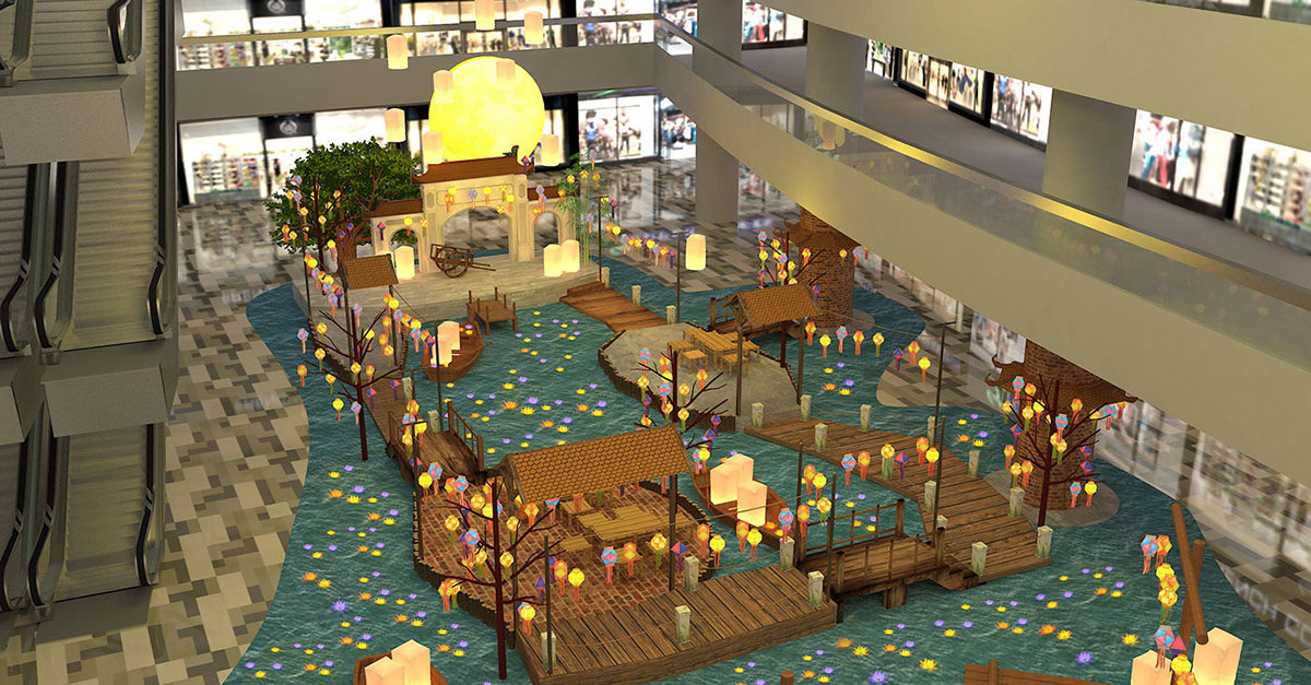 中秋节到了，玉兔会不会都跑到人间这等美景游玩呢？