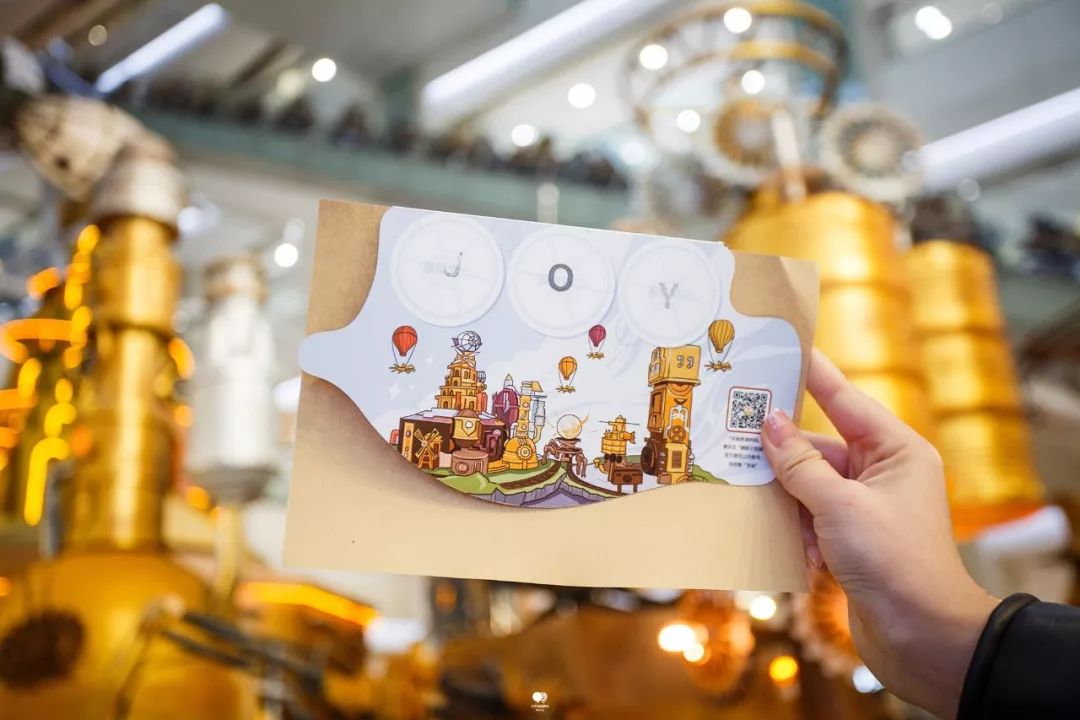 这个蒸汽朋克的商场美陈一下子就穿越到了19世纪维多利亚时代