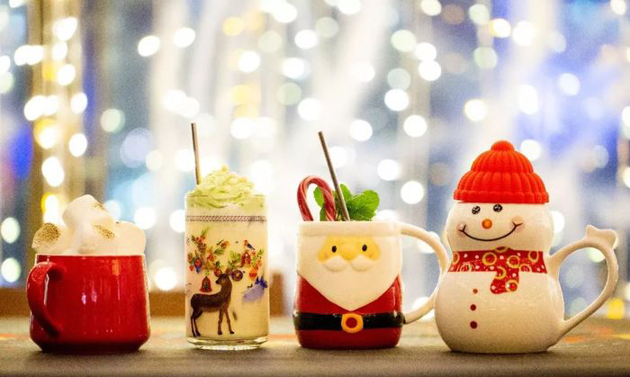 圣诞礼的温暖尽在这个圣诞创意市集和圣诞派对里，圣诞美陈设计也是疯狂点赞哦