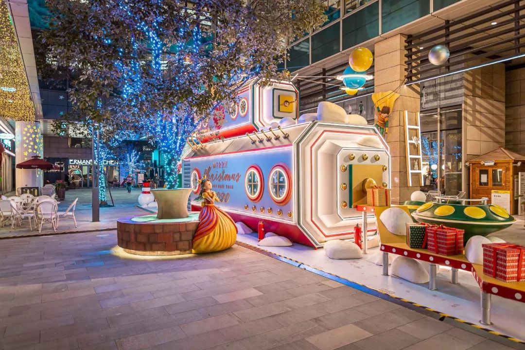 打卡圣诞派对活动，美食也是美得不要不要