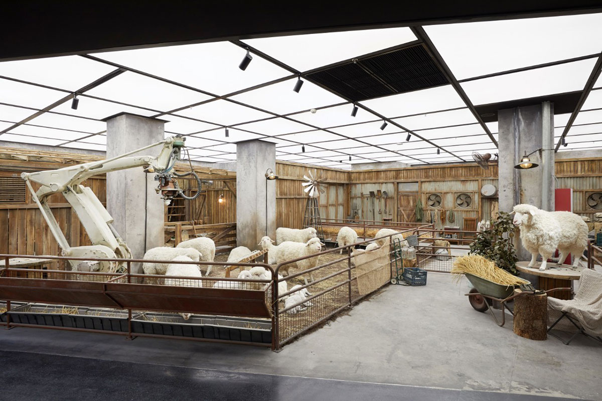 店面展览装饰成快闪店活动的，SKP-S真的很艺（bai）术（pai）