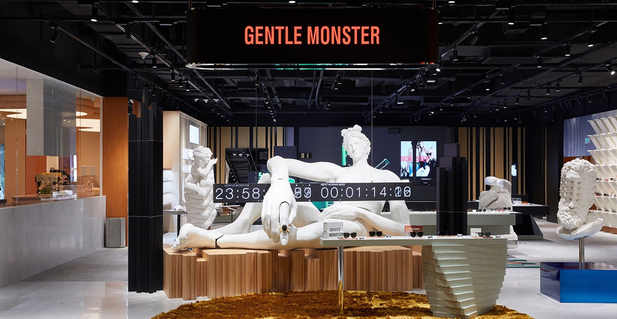 店面展览装饰成快闪店活动的,SKP-S真的很艺(bai)术(pai)