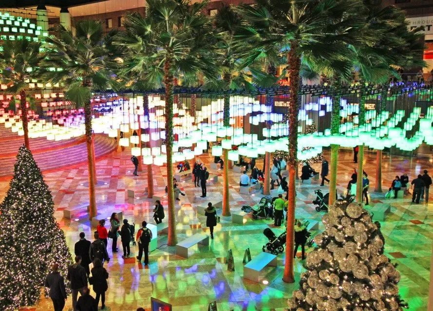 纽约布鲁克菲尔德广场展览活动策划的装置设计话题讨论度真高