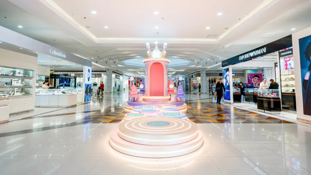 SM「圣诞时光之旅」周年圣诞活动策划的主题美陈满满的“qi”待