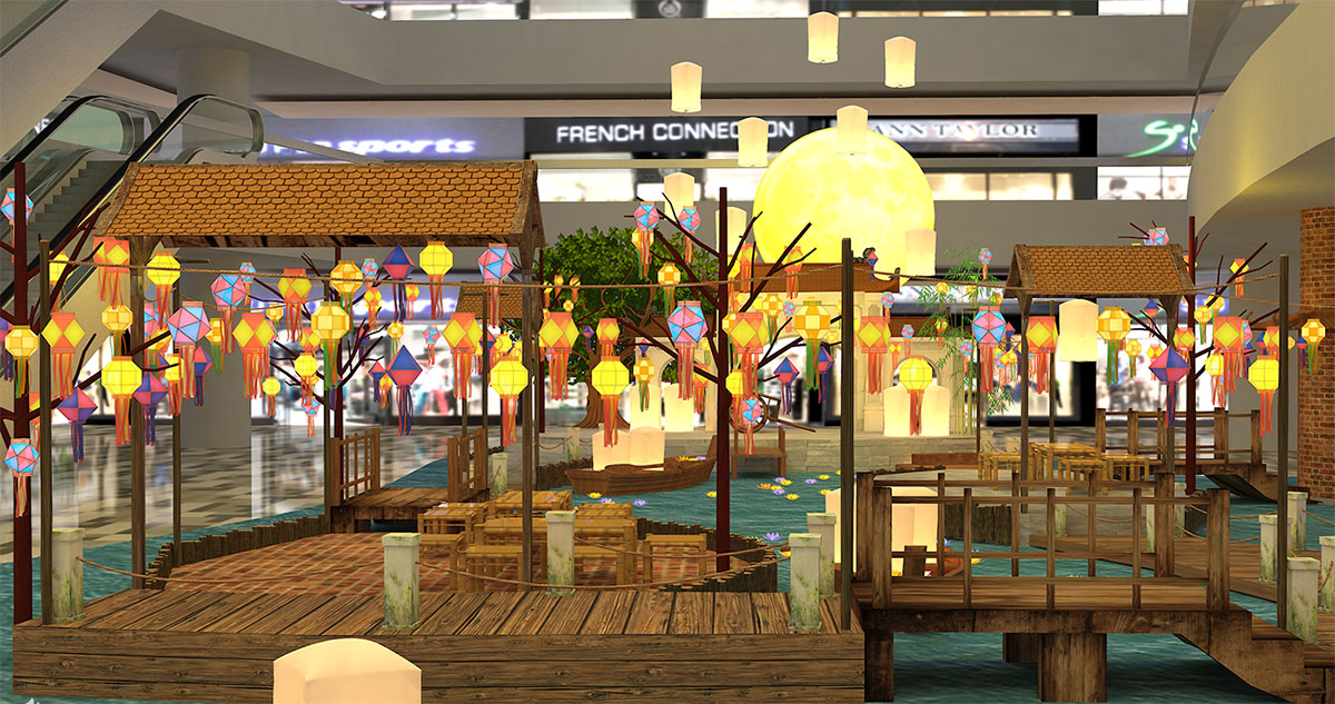 中秋节到了,玉兔会不会都跑到人间这等美景游玩呢?