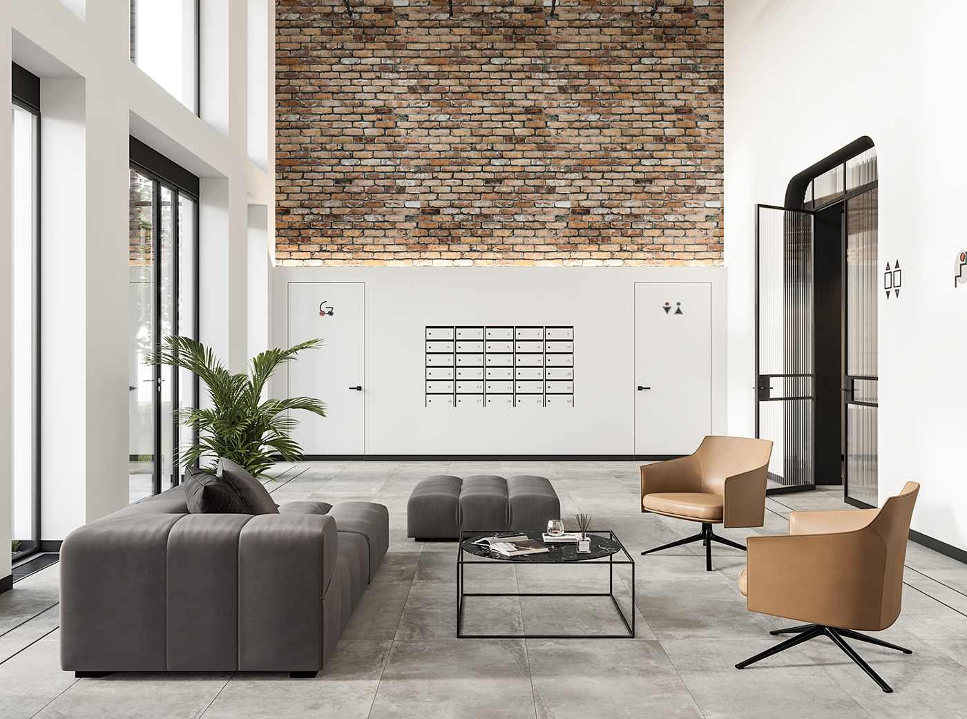 现代和古典元素的混合也能成就这般特色的、艺术的、个性化的空间设计