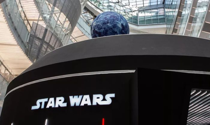 不一样的商场圣诞美陈设计,愿原力与你同在