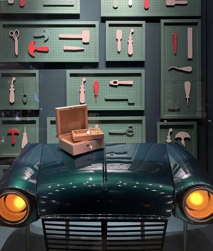 圣诞橱窗美陈设计就是一场小型的会展活动啊