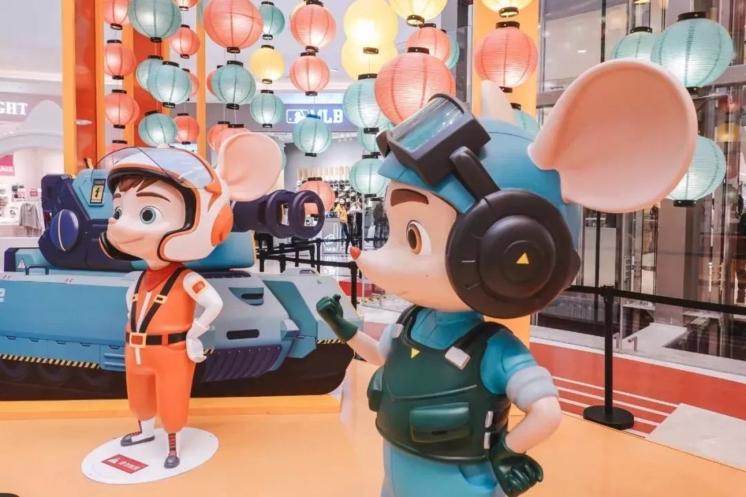 童年记忆的舒克贝塔主题展览打卡区互动区满满的都是童年的影子